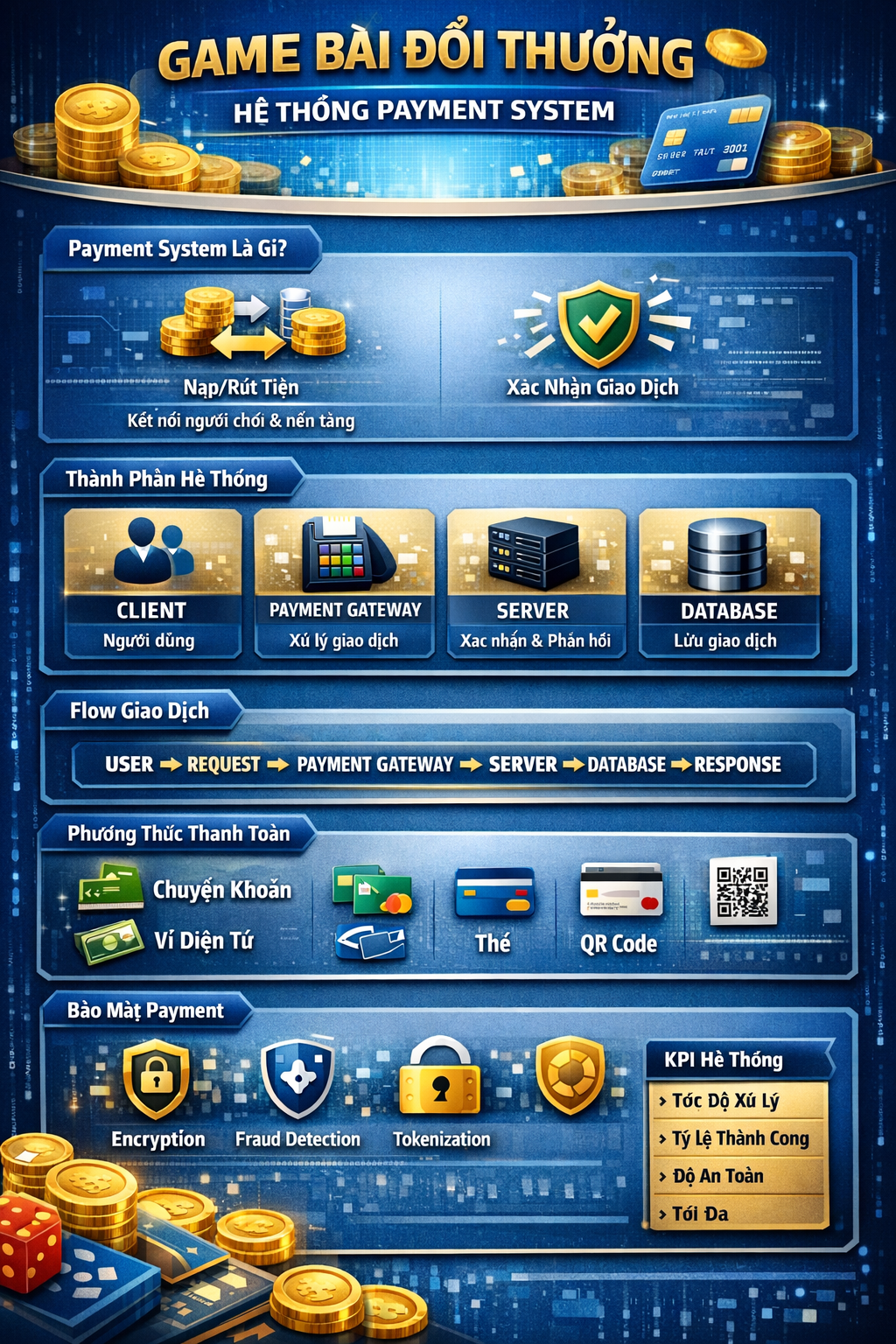 Hệ thống thanh toán game bài đổi thưởng